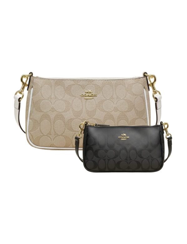 Coach Signature Canvas Mini Crossbody & Wristlet Bag