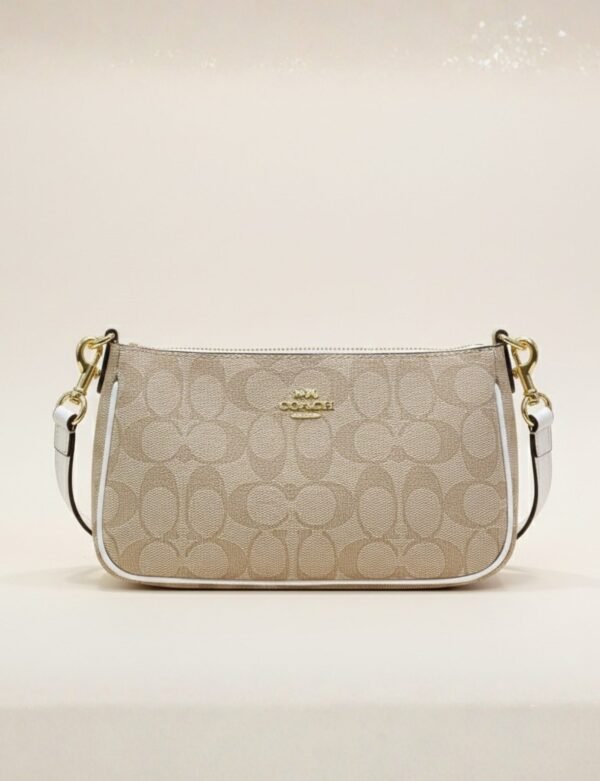 Coach Signature Canvas Mini Crossbody & Wristlet Bag