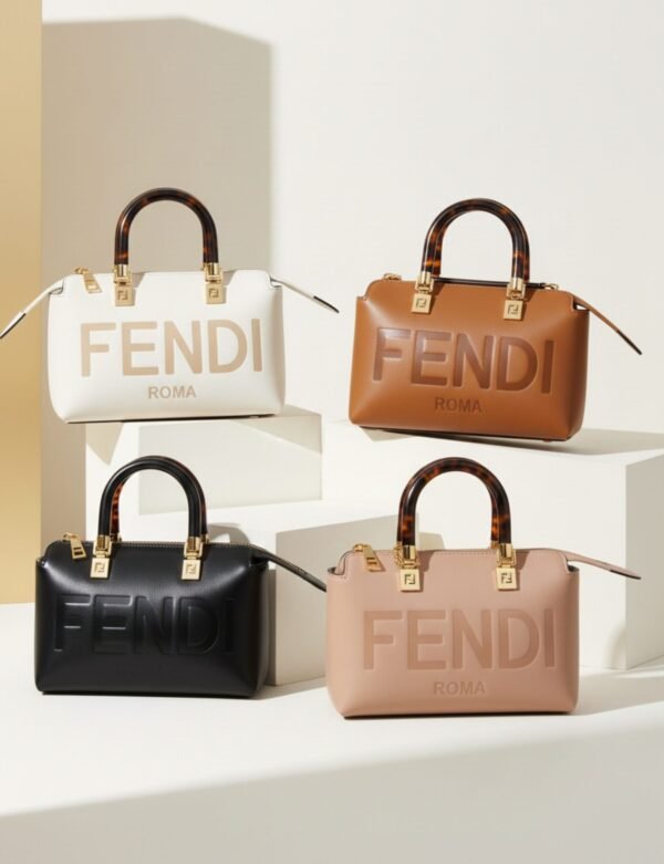 Designer-Inspired Mini Satchel Bag with Tortoiseshell Handle