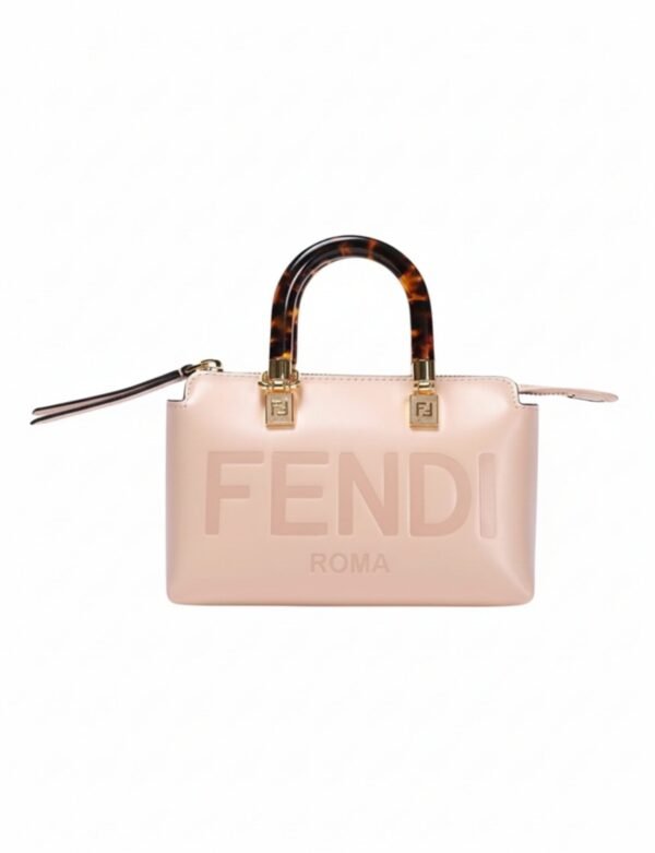 Designer-Inspired Mini Satchel Bag with Tortoiseshell Handle