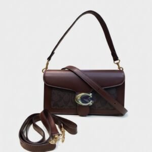 Signature C-Hardware Flap Shoulder Bag