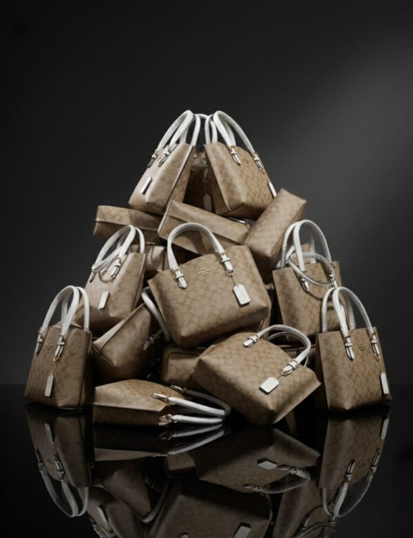 Signature Monogram Small Carryall Tote