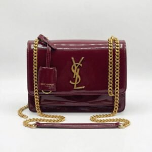 Signature Gloss Flap Bag