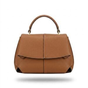 Sculpted Leather Top Handle