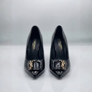 Patent Leather Monogram Pumps